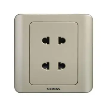 SIEMENS 10A Dual-Pole Flat/Round Socket, 5UB03011CC133