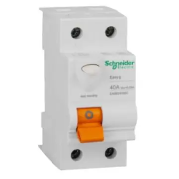 Schneider EA9B Residual Current Circuit Breaker 2P 25A, EA9B22530CA