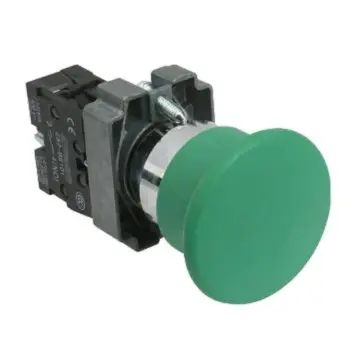 Schneider Electric XB2 mushroom-shaped button, XB2BC31C (ZB2BZ101C+ZB2BC3C)