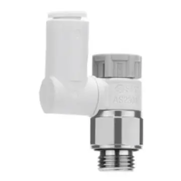SMC universal speed control valve, AS3301F-02-12A exhaust throttling valve