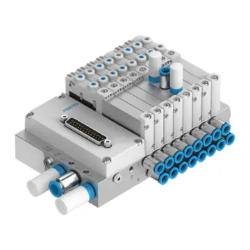 Festo Valve Island, VTUG-14-VRPT-S8-S1T-Q8-U-Q6S-12K+HXMXN