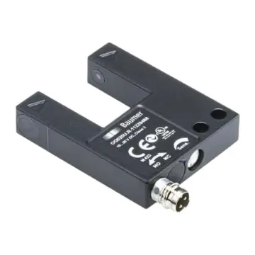 BAUMER slotted sensor, OG020U.R-GW1O.7WL