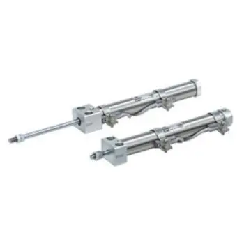 SMC cylinder, CDJ2RA10-45Z-B direct mounting type, single lever double acting.