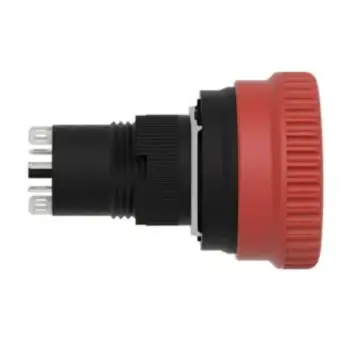 Schneider Electric emergency stop button, XB6ETN521P 32mm mushroom-shaped lens, 2NC.