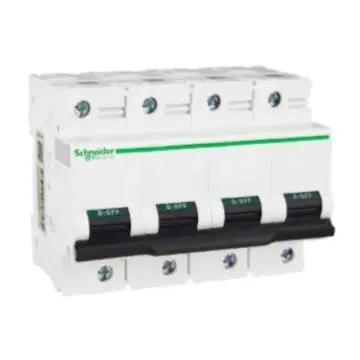 Schneider Electric Miniature Circuit Breaker C120H(A9) 4P 80A Type D, A9N19815