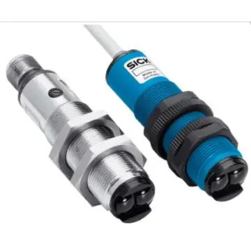 SICK mirror-reflective photoelectric sensor, VL18-3F3740 DC10-30V