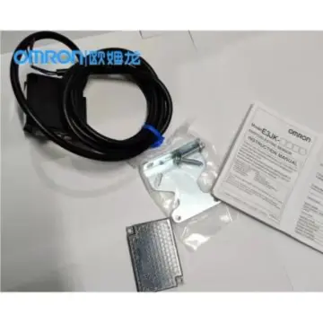 OMRON retroreflective photoelectric sensor, E3JK-RP11-C 2M OMS