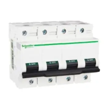 Schneider Electric Miniature Circuit Breaker C120H(A9) 4P 100A Type D, A9N19823