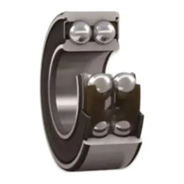 SKF angular contact ball bearing, double row, rubber cap seal, 3205 A-2RS1