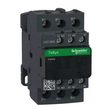 LC1D25F7C Schneider LC1D25F7 contactor 3P AC 25A