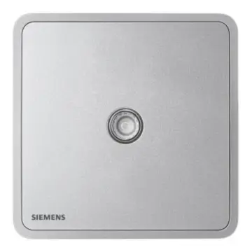 SIEMENS TV Socket 5UH11313NC02 Starry Silver Zita Series