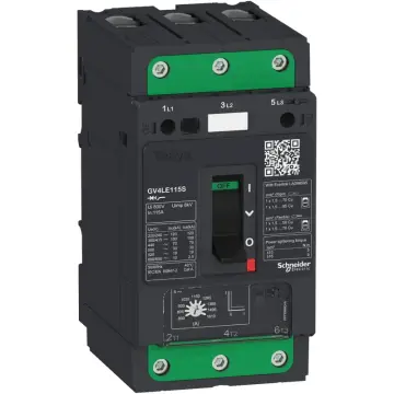 GV4LE03N Motor circuit breaker 3P 3.5 A Icu 50 kA magnetic EverLink