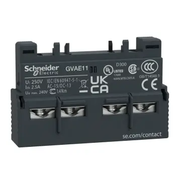 Schneider Electric GVAE11 Auxiliary contact 1NO+1NC
