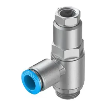 Festo Compact Pilot-Operated Check Valve, HGL-3/8-QS-10, 530044