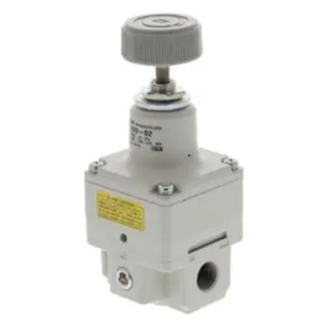 SMC IR precision pressure reducing valve, IR1010-01 pressure gauge (optional)