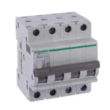Schneider Electric Osmart 4P 40A Type C Miniature Circuit Breaker, OSMC32N4C40