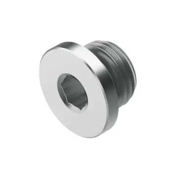 Festo Stainless Steel Screw Plug, NPQR-BK-G14, 8085674