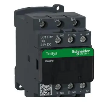 Schneider Electric TeSys D Series Three-Pole DC Control Contactor, LC1D12BDC 12A, 24V, Three-Pole
