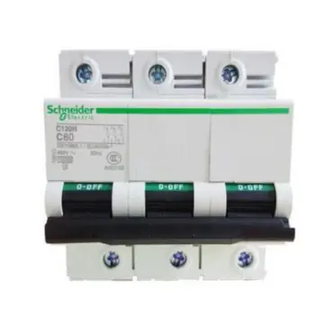 Schneider Electric Miniature Circuit Breaker C120H(A9) 3P 63A Type C, A9N19802