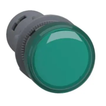 Schneider Electric XA2EV Plastic Series Indicator Light, XA2EVF3LC AC110V Green
