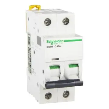 Schneider Electric miniature circuit breaker iC65H(A9) 2P 40A Type C, A9F28240