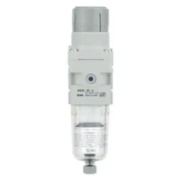 SMC filter pressure reducing valve, AW20-F02-A, connecting pipe G1/4", no gauge, no bracket, manual drain.