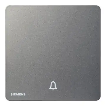 SIEMENS 10A Doorbell Switch, 5TD81123NC05, Ruizhi Series, Gray