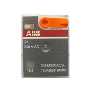ABB CR-M Plug-in Intermediate Relay (with Test Button), CR-M230AC2L 10050159