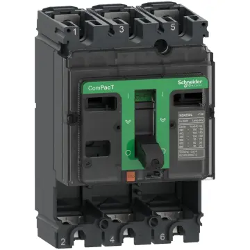 C10S3 Circuit breaker basic frame NSX100S 100kA/415VAC 3P
