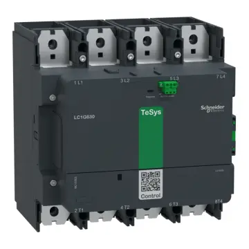 LC1G8004EHEN High power contactor TeSys Giga 4P 1050A 48-130V coil