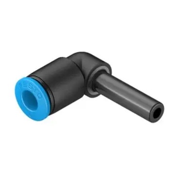 Festo quick-connect elbow, QSL-8H, 153058 with bushing