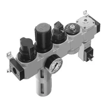 Festo LFR Filter-Reduced Gas Source Treatment System, LFR-1/2-D-MAXI-KG, 186051