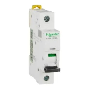 Schneider Electric circuit breaker, iC65N-S 1P C10A (A9SF18110)