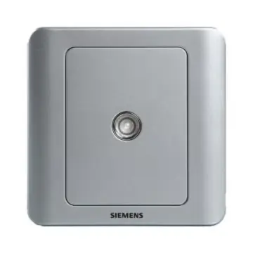 SIEMENS Single TV Socket (5-850MHz), 5TG01111CC122
