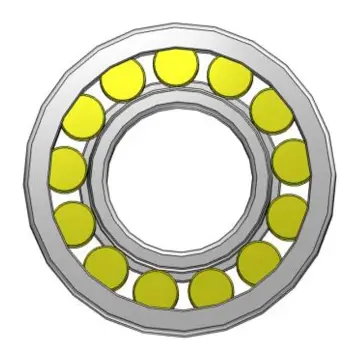 SKF cylindrical roller bearings, nylon cage, NJ 316 ECP