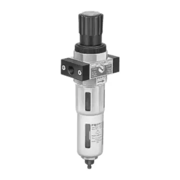 Festo LFR filter pressure regulating valve, LFR-1/4-D-O-MIDI-A, 186485