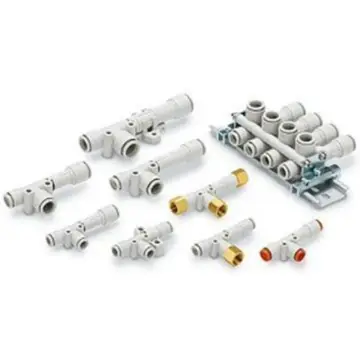SMC vacuum generator, ZH13DSA-08-10-10 direct piping type