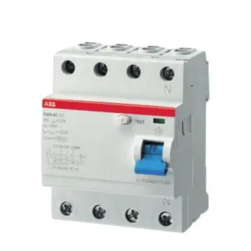 ABB F200 electromagnetic residual current device (RCD) without overcurrent protection, F204 AC-40/0.03 10071588