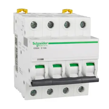 A9F19410 Acti9 iC65N 4P 10A D Miniature Circuit breaker