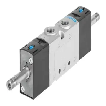 Festo 2-position 5-way dual-electro-controlled solenoid valve, VUVS-L25-B52-D-G14-F8, 575516