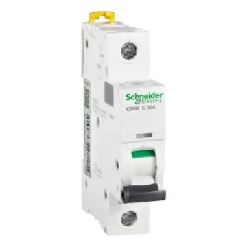 Schneider Electric miniature circuit breaker iC65N(A9) 1P 20A Type C, A9F18120