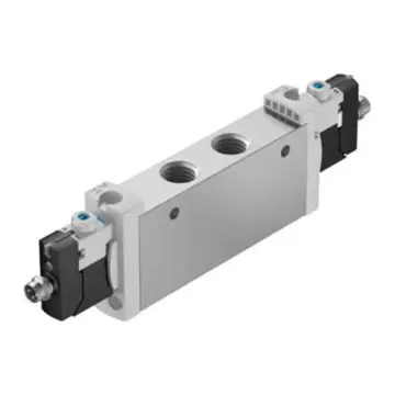 Festo 2-position 3-way solenoid valve, VUVG-L18-T32C-AT-G14-1R8L, 8031525
