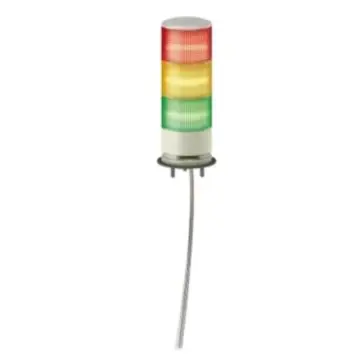 Schneider Electric 2-layer light pole, XVGB2SW 24V, with buzzer, direct installation.