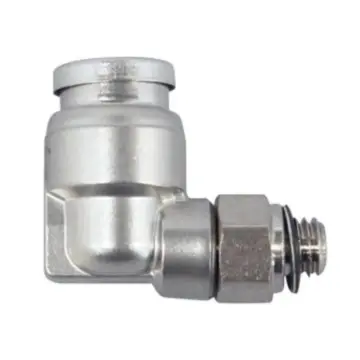 SMC metal quick-connect fitting, KQB2L06-M5 bend
