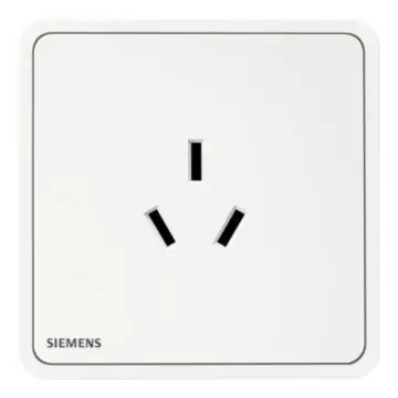 SIEMENS 16A Three-Pole Socket, 5UB11433NC01, Chenxi White, Ruiyi Zita Series