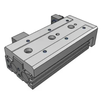 SMC slide cylinder, MXS12L-50AS symmetrical type, front end adjustable stroke