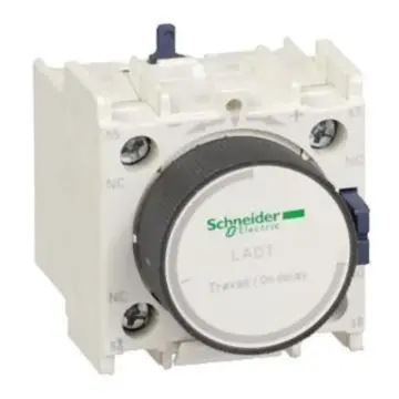 Schneider Electric TeSys D contactor delay auxiliary contact module, LADR2 power-off delay 1~30
