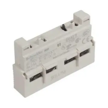 Schneider Electric Motor Protection Circuit Breaker Auxiliary Contacts (Upright Mount), GVAE11