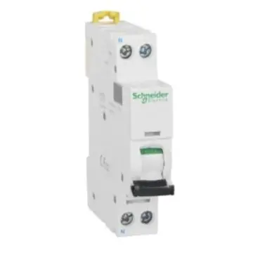 Schneider Electric miniature circuit breaker iDPNN(A9) 1P+N 10A Type C, A9P18610