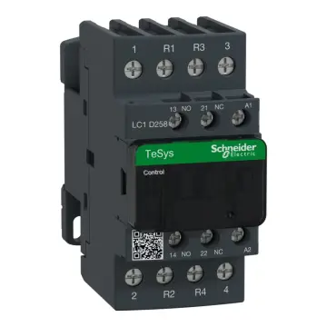 Schneider LC1D258E7 TeSys D contactor LC1D258E7C 4P 48V AC coil